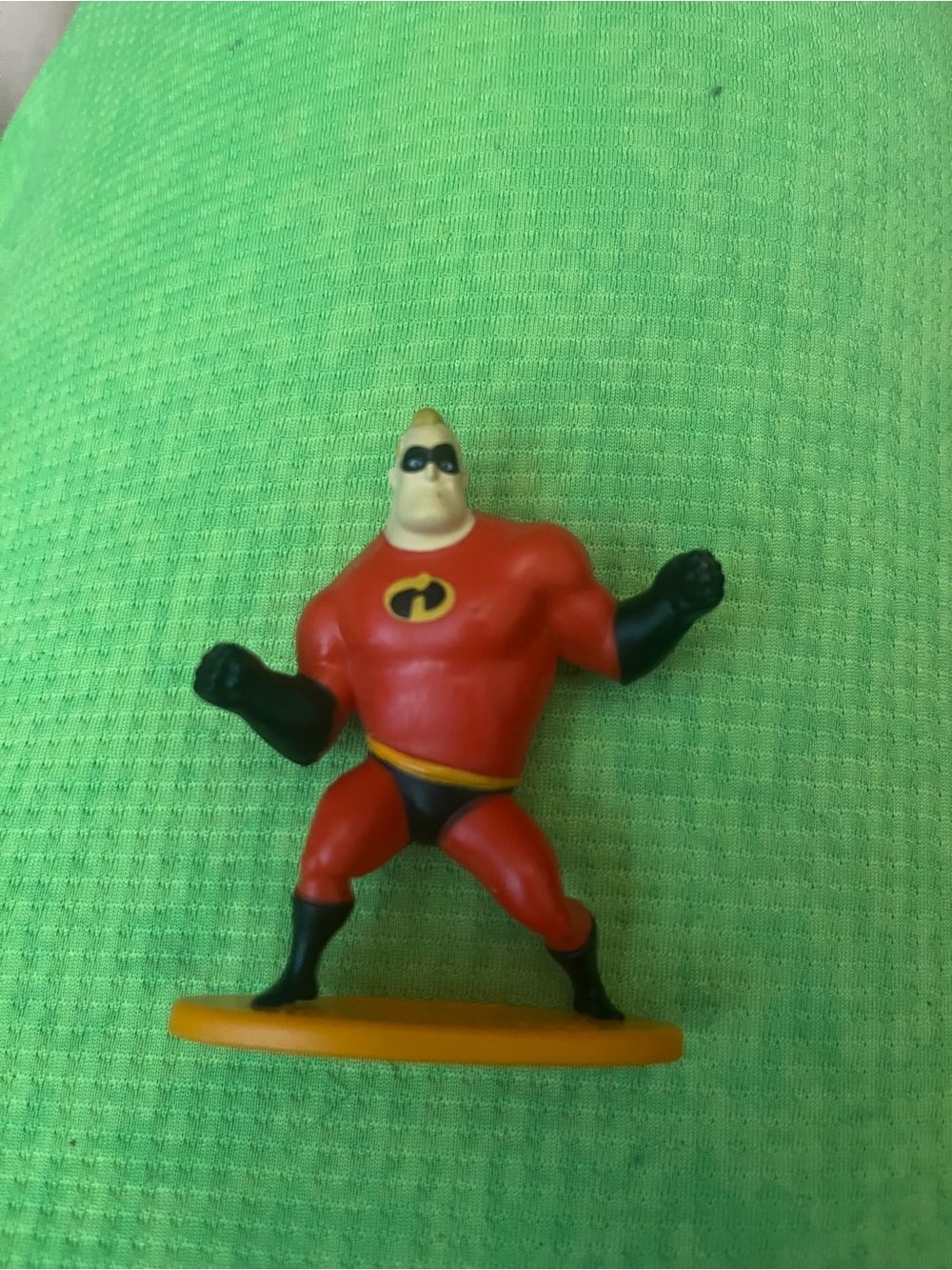 Mr. Incredible Red Action Figure - Black & Yellow Accents
